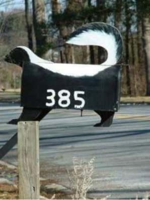 Boite aux lettres animaux sauvages