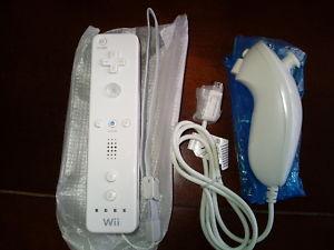 !!! Manette Wii Nintendo wiimote + nunchuck NEUF !!! 