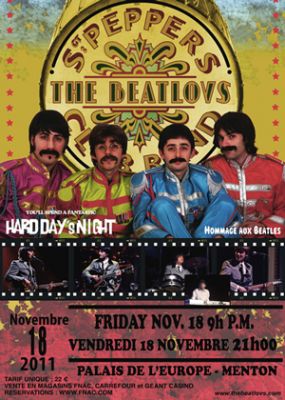 The Beatlovs, hommage au Beatles, en concert � Menton