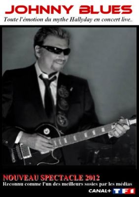JOHNNY HALLYDAY le  sosie JOHNNY BLUES  