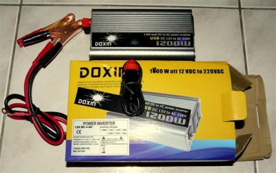 Convertisseur 12V en 220V 1200/2400watts NEUF