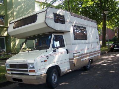 Camping-car  a c�der a titre de don