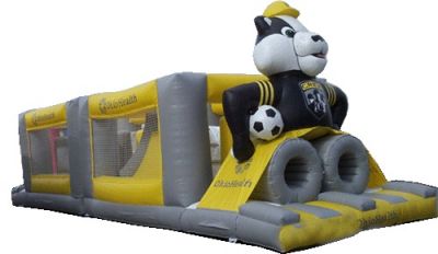 Chateau gonflable d�occasion - Parcours Panda