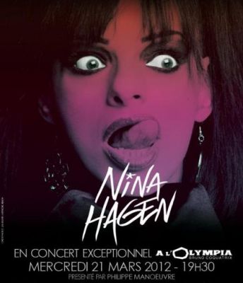 NINA HAGEN - OLYMPIA - 21 MARS - 1ER RANG ASSIS