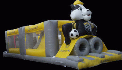 CHATEAU GONFLABLE D�OCCASION - PARCOURS PANDA