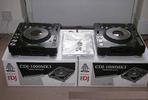 2 x PIONEER CDJ MK3 1000 E DJM Case CDJ 800 + PACCHETTO + volo
