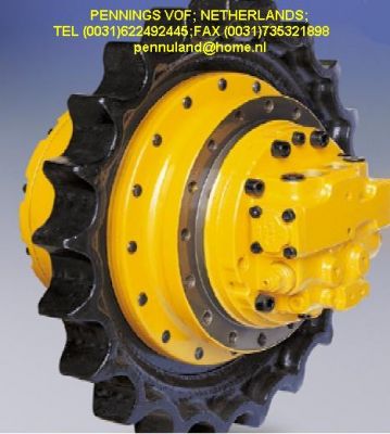 Moteur de chenille; traction rupsmotor toute pelle 