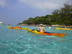 Kayak de mer de Cannes � Nice