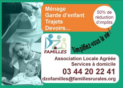Besoin d'aide � la maison ! DZO Familles vous simplifie la vie