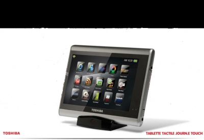 tablette TOCHIBA journ.e touch 7pouce,=17,8 cm, neuf