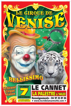 Le Cirque de Venise  la Palestre le 7 dcembre 2013
