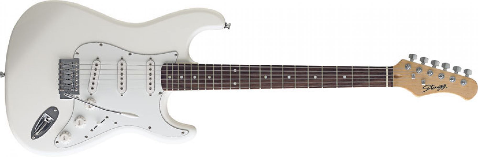 Guitare électrique STAGG S300-WH jamais servie