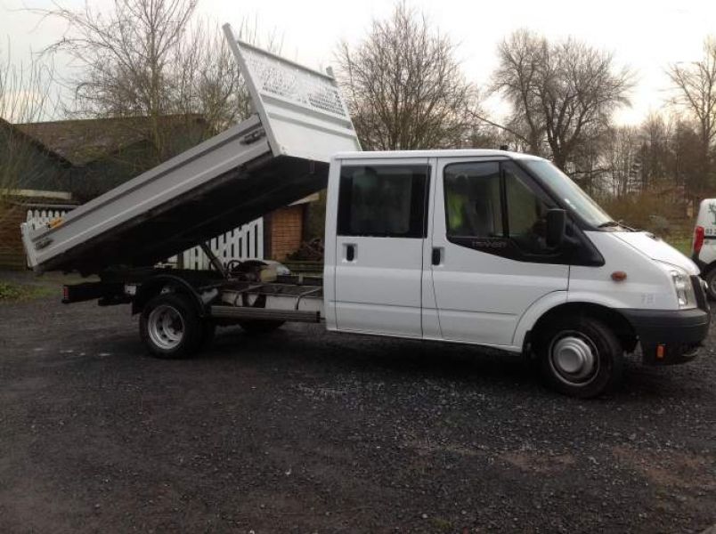 Don Camion benne ford transit