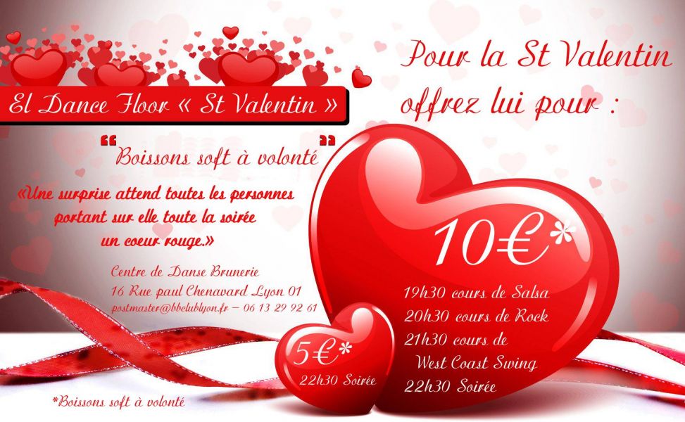 Soire Saint Valentin au BB CLUB !