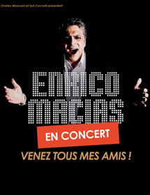 Enrico Macias en concert  la Palestre le 22 Mars 2014