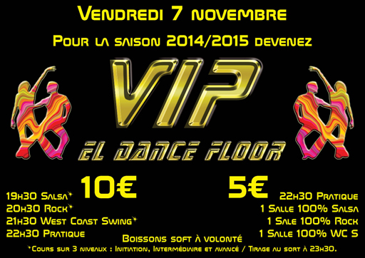 SOIREE ' VIP 2014/2015 '
