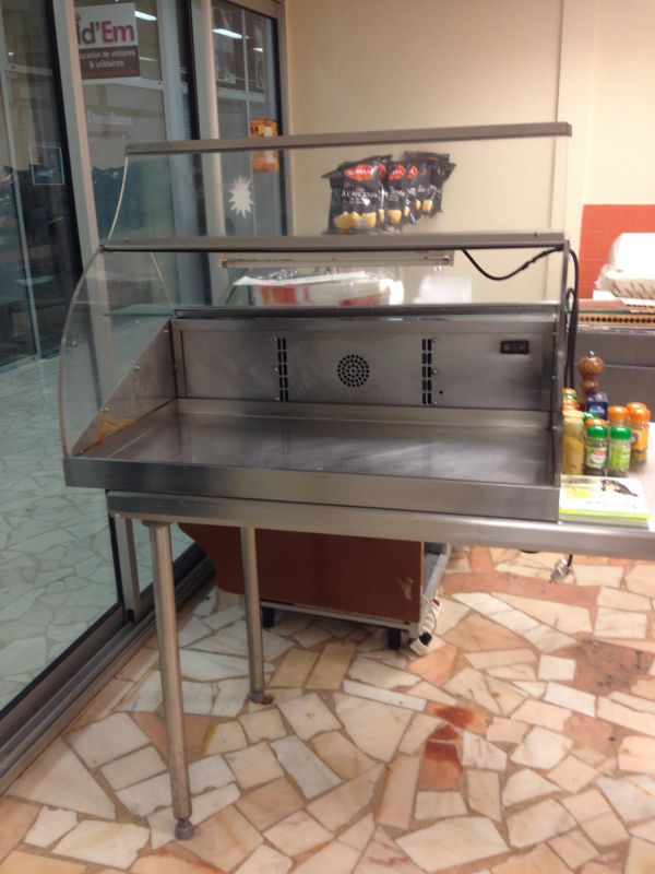 Vitrine chauffant 