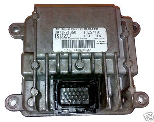 Calculateur/module de pompe injection opel 1.7