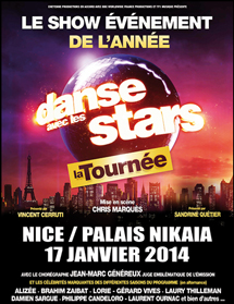 Danse avec les Stars  Nice le 17 Janvier 2014