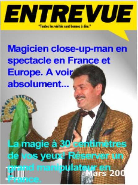 Rserver un magicien pour animer vos ftes en France et Europe...