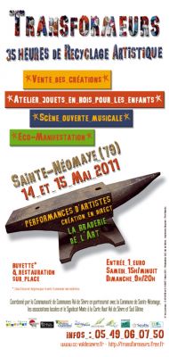TRANSFORMEURS 35 heures de recyclage artistique