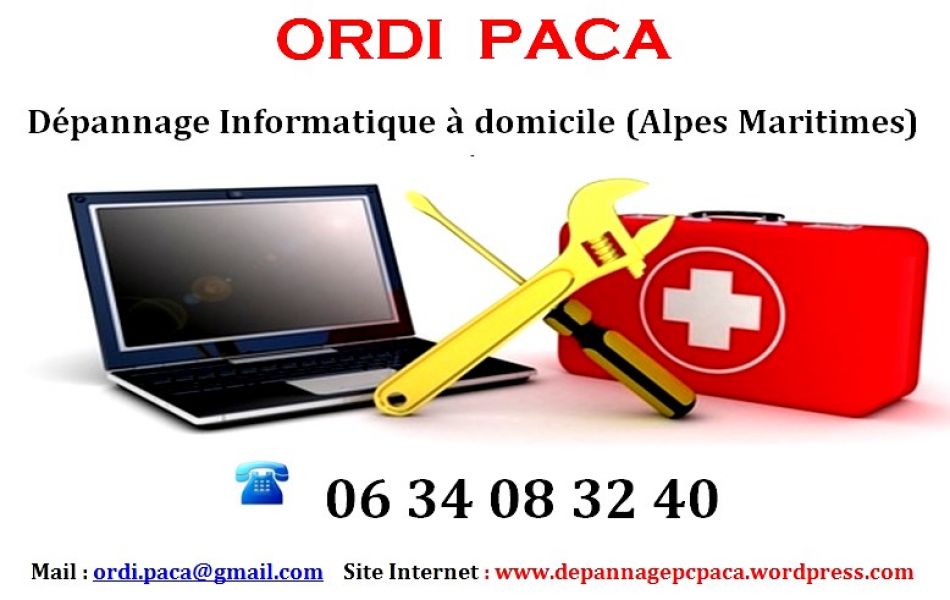 Dpannage Informatique  Domicile (Alpes Maritimes)