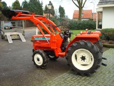 Cdons Machine Micro tracteur kubota L1-275DT + Remorque Benne