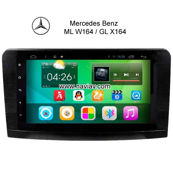 Mercedes Benz ML W164 GL X164 gps navi Mirrorlink 3G WIFI DVR OBDII TPMS