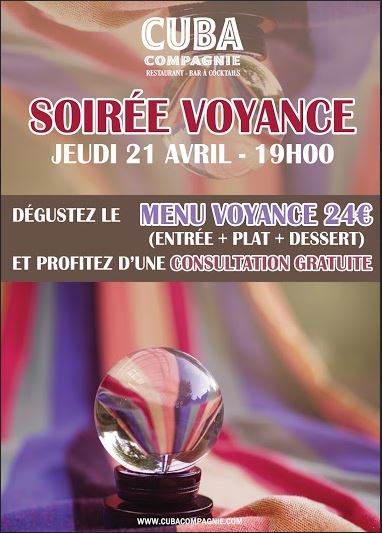 Soire voyance au Cuba Compagnie Paris Bastille