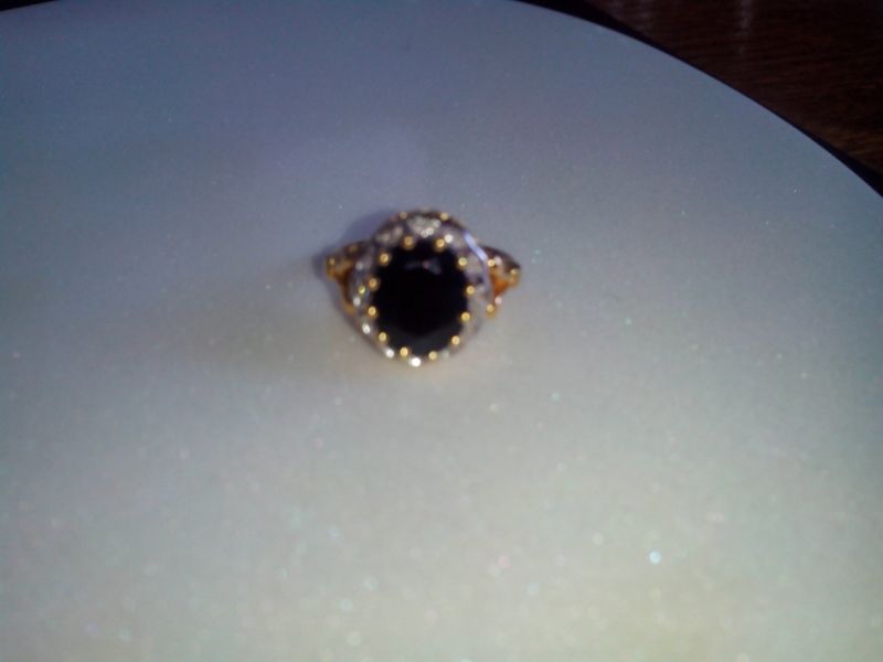 Bague en or saphir et diamants