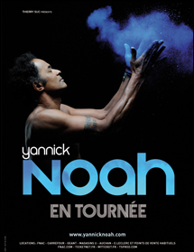 Yannick Noah en concert au Palais Nikaia le 29 Novembre 2014