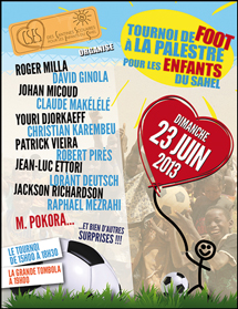 Tournoi de foot pour les enfants du Sahel // 23 Juin // La Palestre - Le Cannet