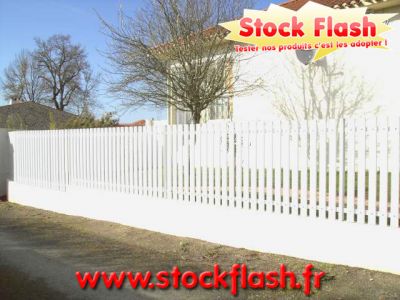 Cl�ture pvc en kit