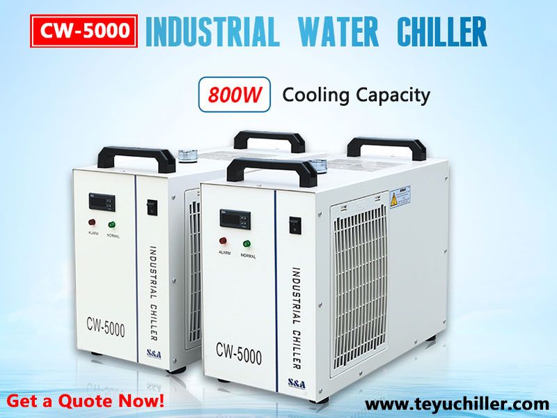 Small water chiller system CW5000 s&a chiller