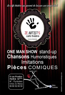 STAGES D' T HUMORISTES AU CAF THTRE ZE ARTIST'