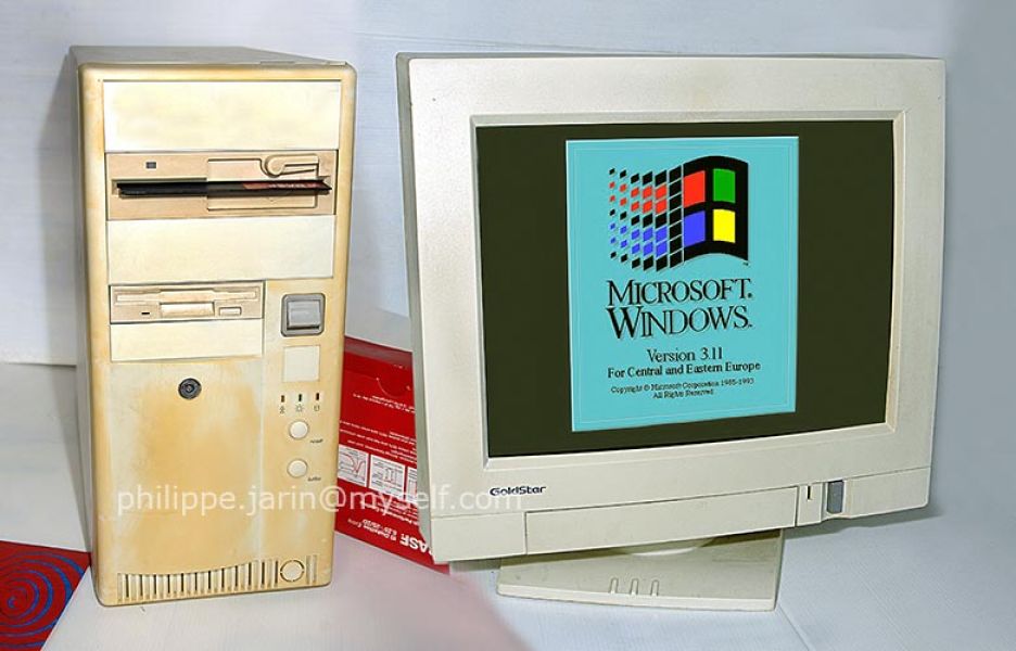 Ordinateur PC 386 (Rare collector) 