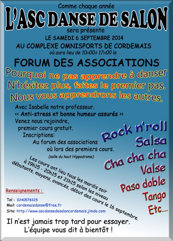 Cordemais Forum des associations le 6 septembre 2014