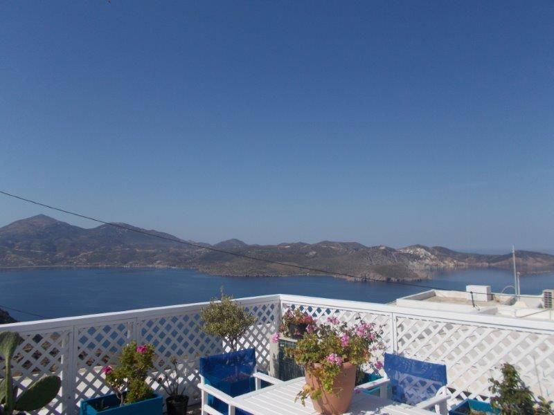 Greece island Milos  area Plaka rent house