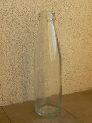 150 ANCIENNES PETITES BOUTEILLES VERRE NEUVE 14CL DECO MARIAGE (0602-12A)
