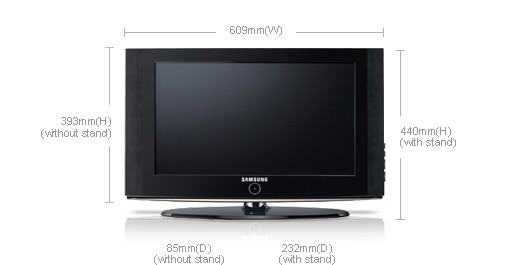 Tlviseur L.C.D. 22' Samsung LE32S86BD