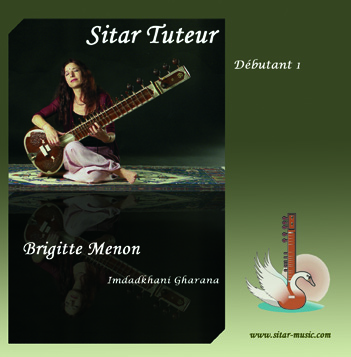 Cours de sitar-DVD tutoriel en Fran�ais-Brigitte Menon