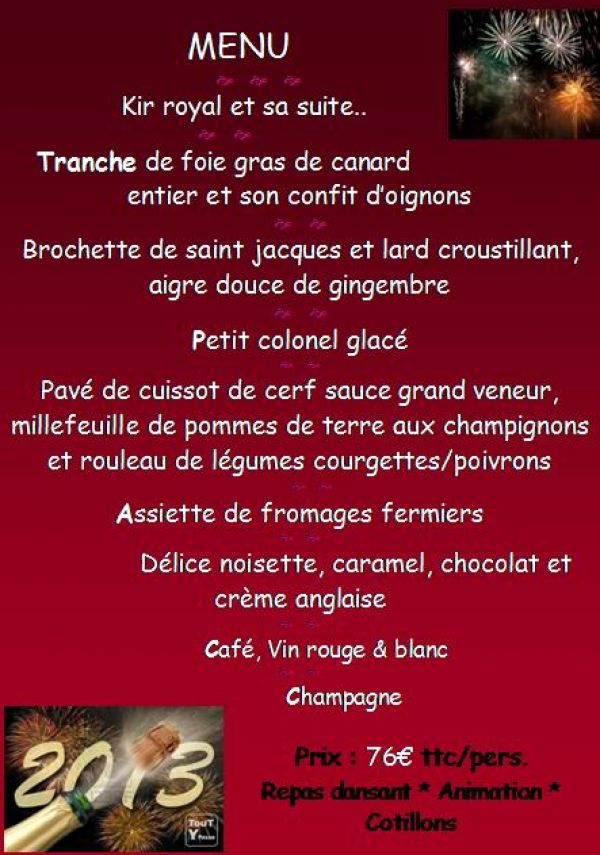Rveilllon de la St Sylvestre