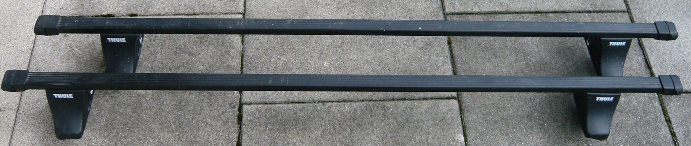 BARRES de TOIT THULE  140 cm noires 