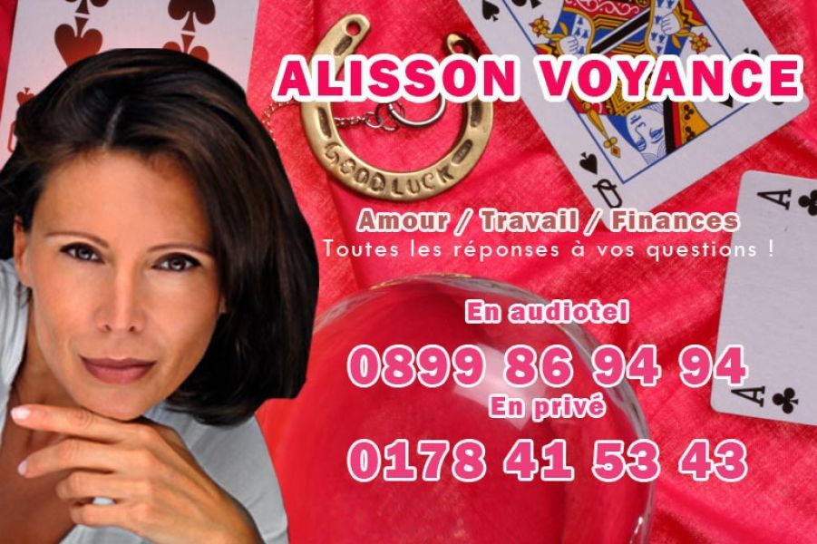 ALISSON VOYANCE AU 06 64 12 13 14