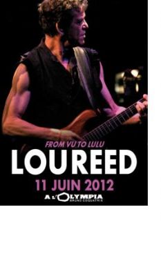 LOU REED- 1ER RANG - OLYMPIA PARIS - 11 JUIN 