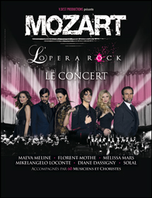 Mozart L'Opra Rock // Mardi 7 Octobre 2014 // Palais Nikaia - Nice