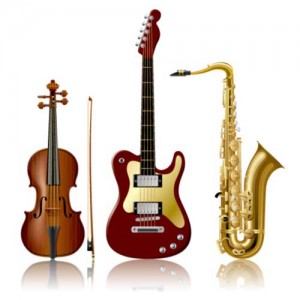 Vente des instruments de musique