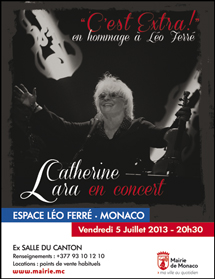 Catherine Lara // Vendredi 5 Juillet 2013 // Espace Léo Ferré - Monaco 