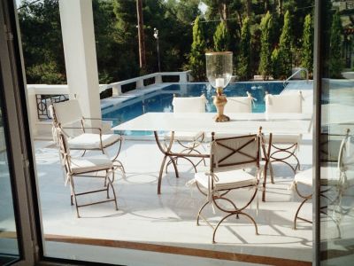 Salon De Jardin Fer Forge Mobilier De Jardin Coussins Pour Vos