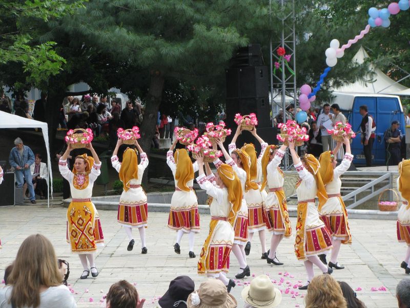 Festival de la Rose 2014 a Karlovo(la Vallee des Roses en Bulgarie)